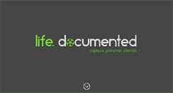 Desktop Screenshot of lifedocumentedvideo.com
