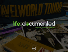 Tablet Screenshot of lifedocumentedvideo.com